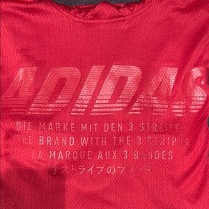 Adidas Scarlet Athletic Top